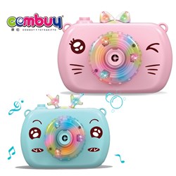 CB868414 CB868415 - Music automatic camera plastic toy LED bubble gun blower